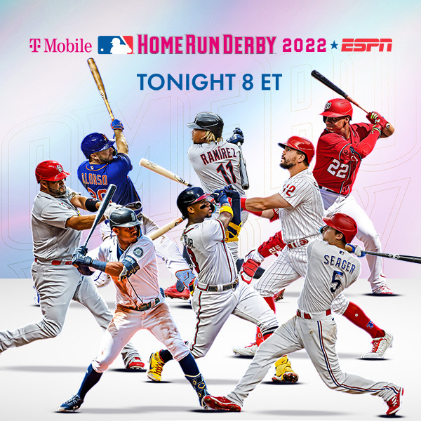 2022 T-Mobile Home Run Derby is tonight at Dodger Stadium.