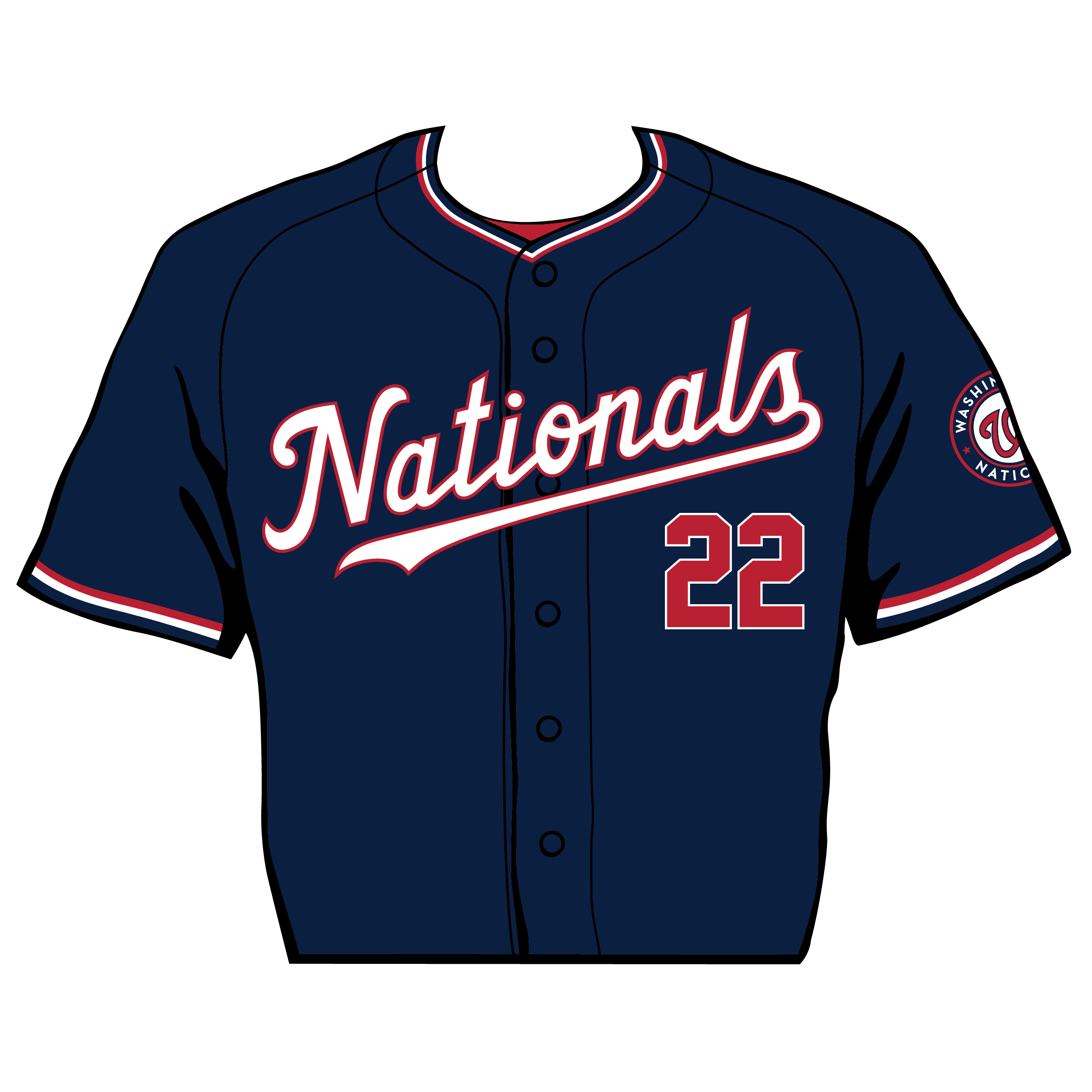 Michael Chavis Washington Nationals City Connect Jersey by NIKE