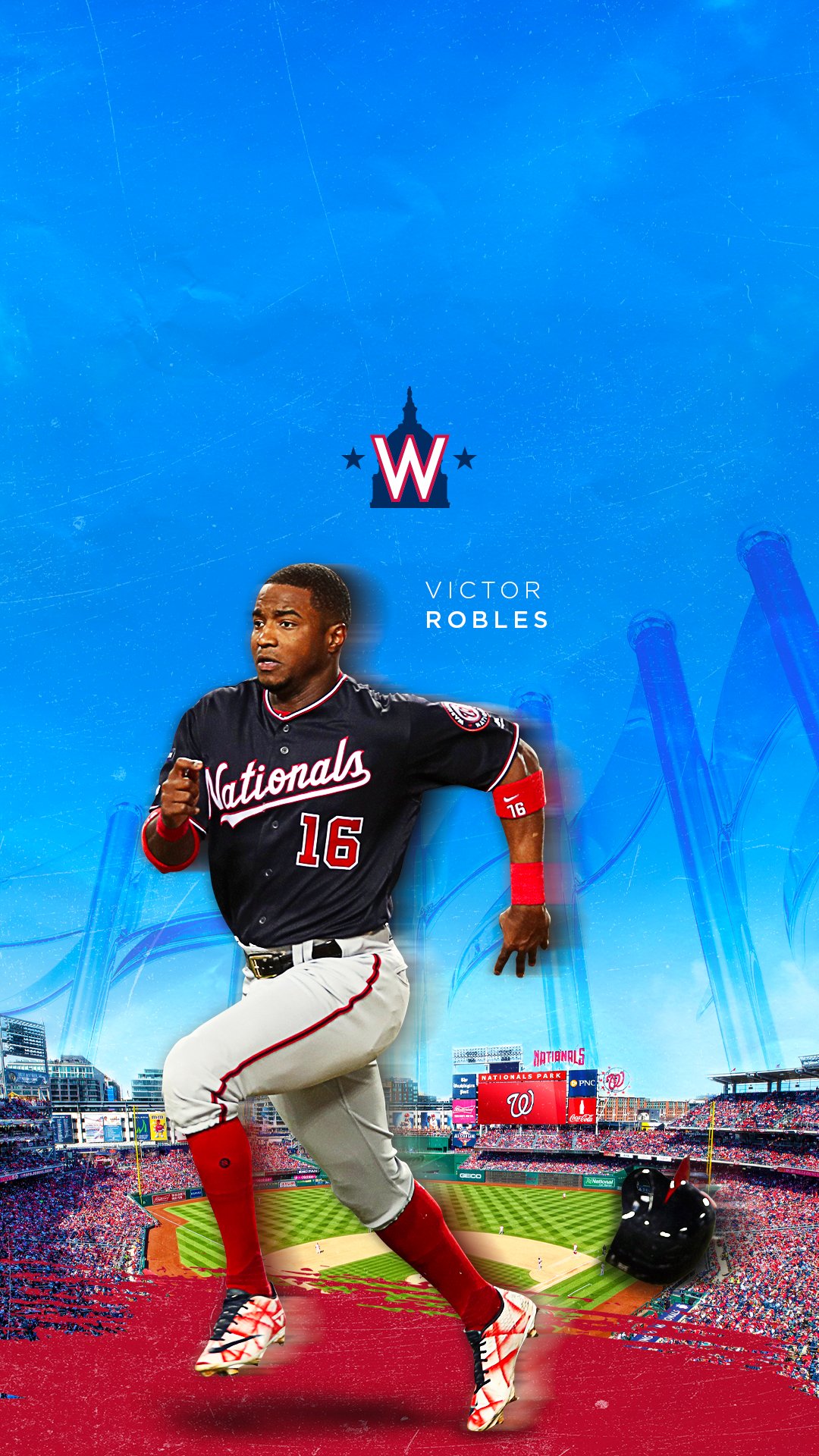 Victor Robles Washington Nationals City Connect Jersey by NIKE