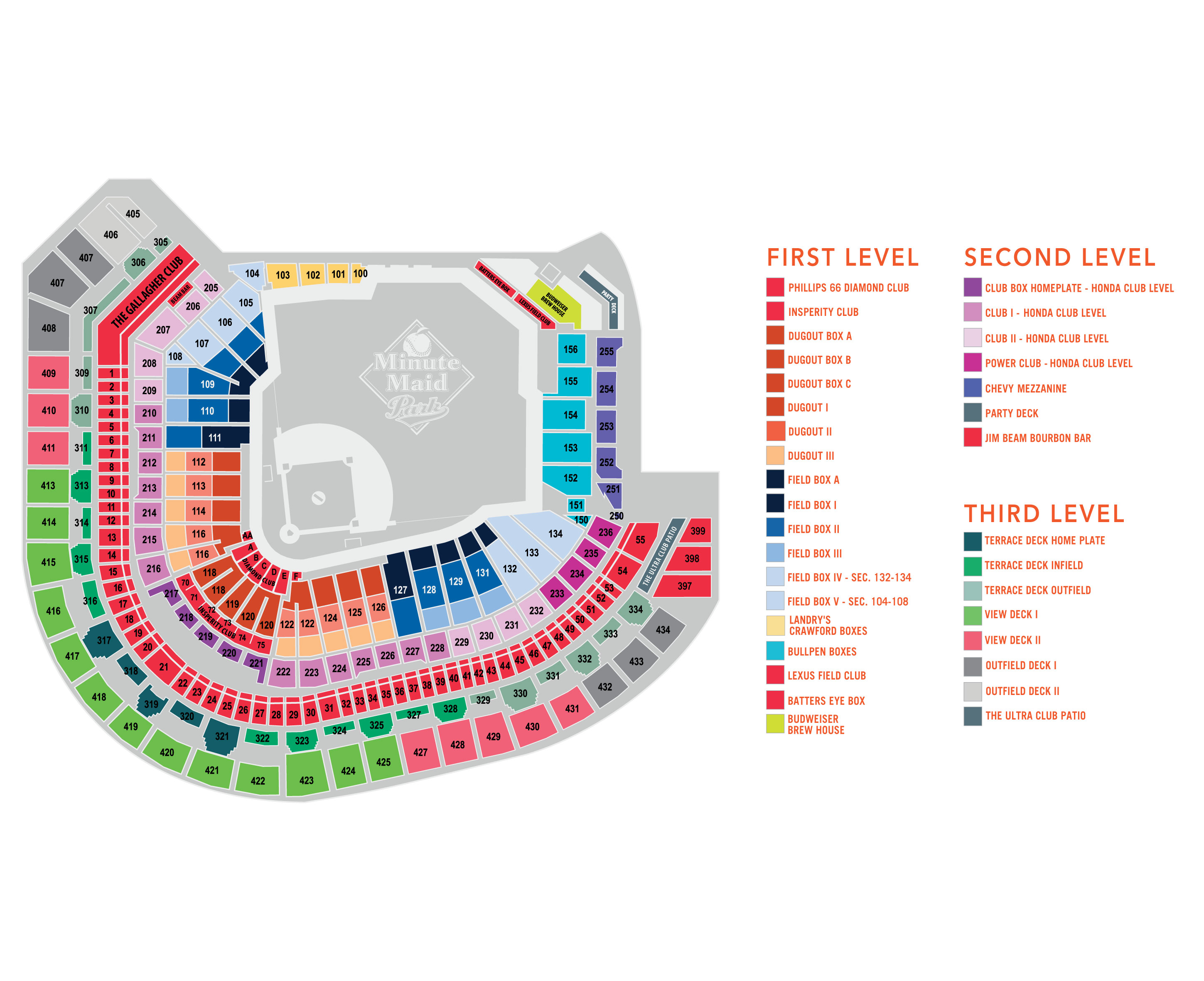 Astros Minute Park Seating Chart