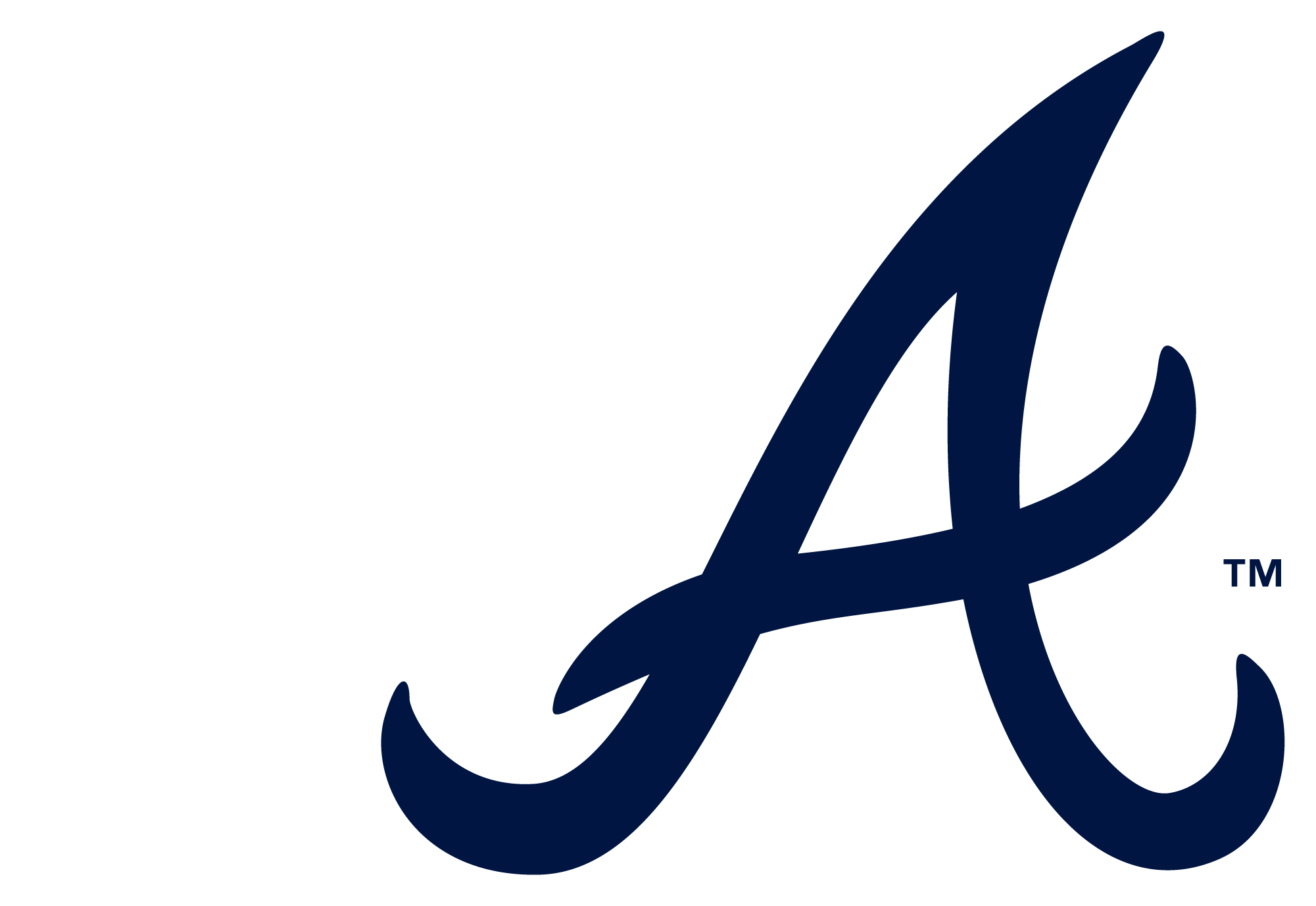 Atlanta Braves Baseball Logo - Logos Braves, HD Png Download