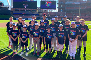 Pitch, Hit, and Run Event at Busch Stadium