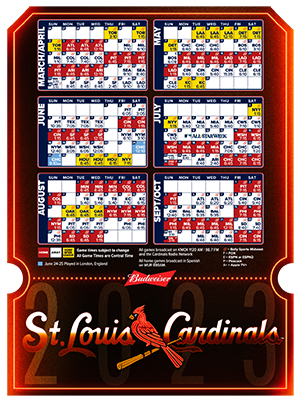 arizona cardinals away schedule