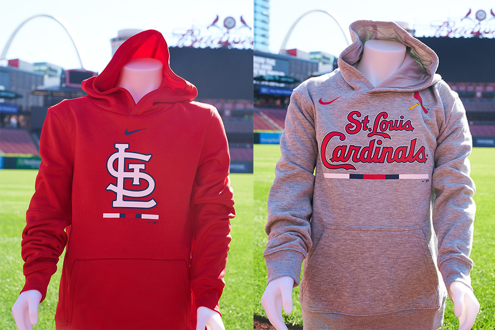 Youth Nike Red St. Louis Cardinals Pregame Performance Pullover Hoodie Size: Small