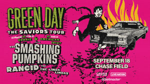Green Day Performing at Chase Field