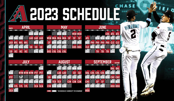 2023 Arizona Diamondbacks Schedule and Tips to Attend a Game
