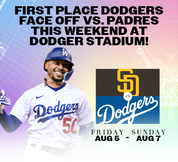 Dodgers host Padres this weekend