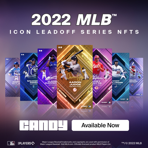 2022 MLB Leadoff Icon Series. NFTs Available Now.