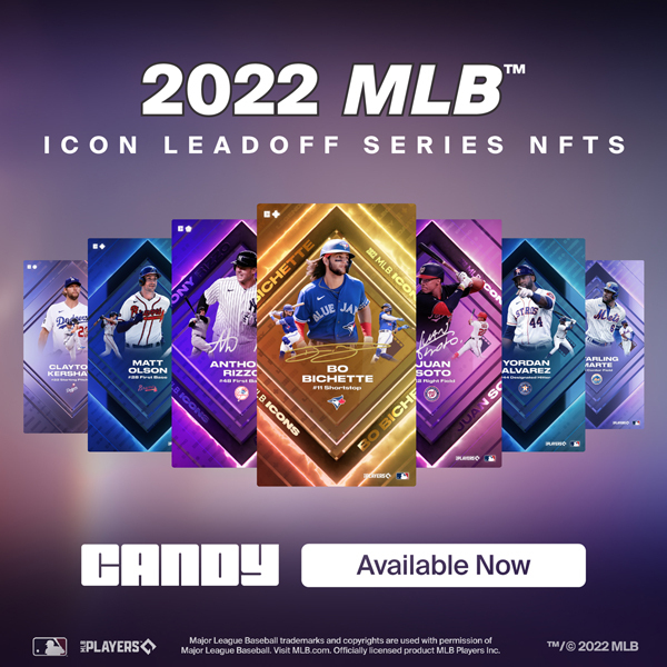 2022 MLB Leadoff Icon Series. Available Now.