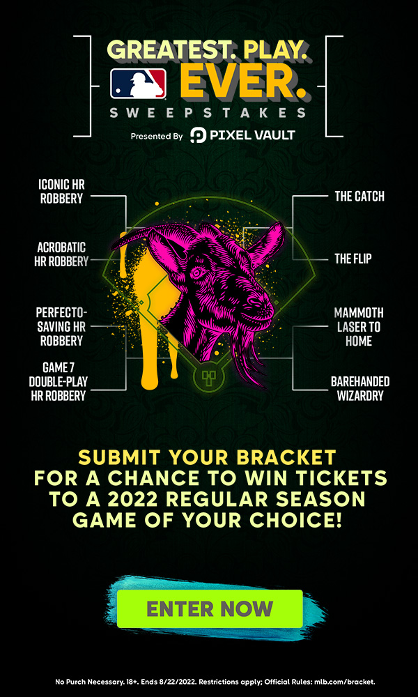 Submit your bracket for a chance to win tickets to a 2022 regular season game of your choice! Enter now.