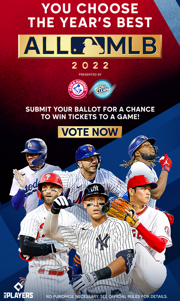 You choose the year's best. Submit your ballot for a chance to win tickets to a game! Vote now.