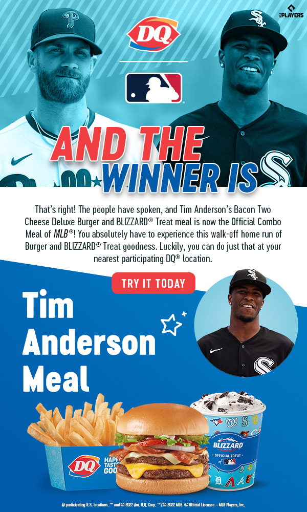 Tim Anderson Meal - Try it today