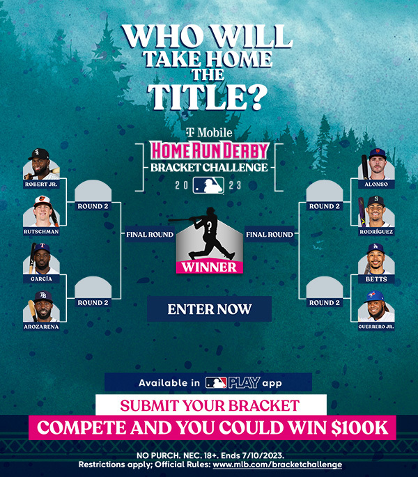 Pick the perfect T-Mobile Home Run Derby® bracket and compete to win $100,000!