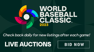 2023 World Baseball Classic Live Auctions