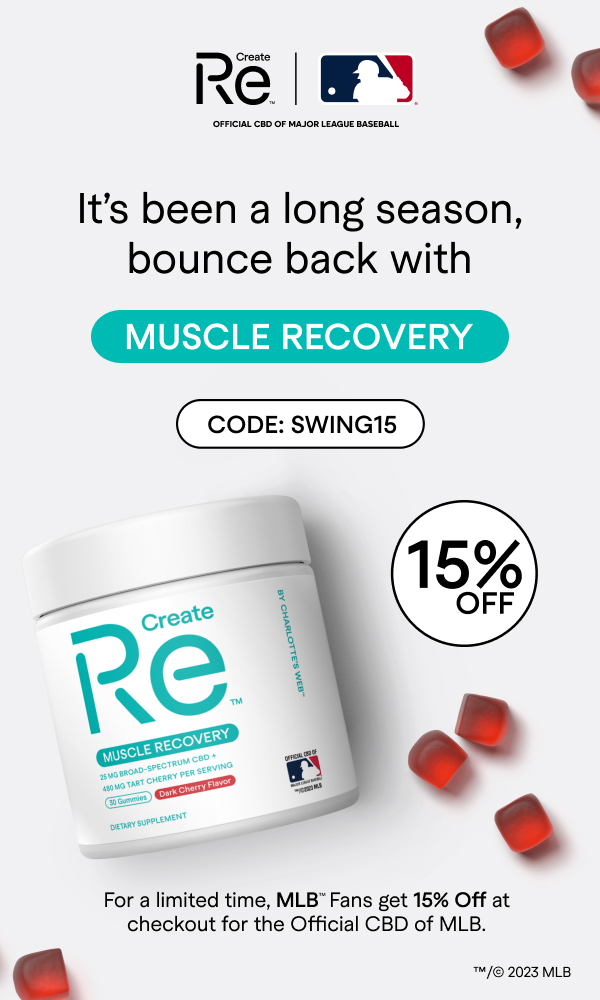 It's been a long season, bounce back with Muscle Recovery. Code: SWING15