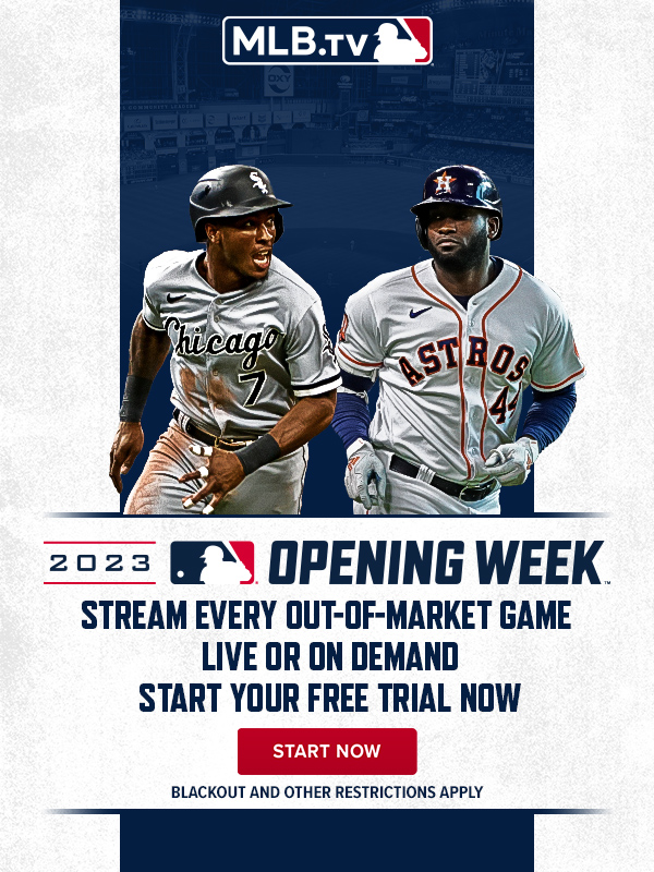 Stream Opening Week On MLB.TV