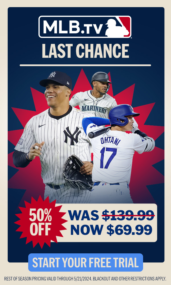 Last Chance. Save Big on MLB.TV: Get 50% Off Today!