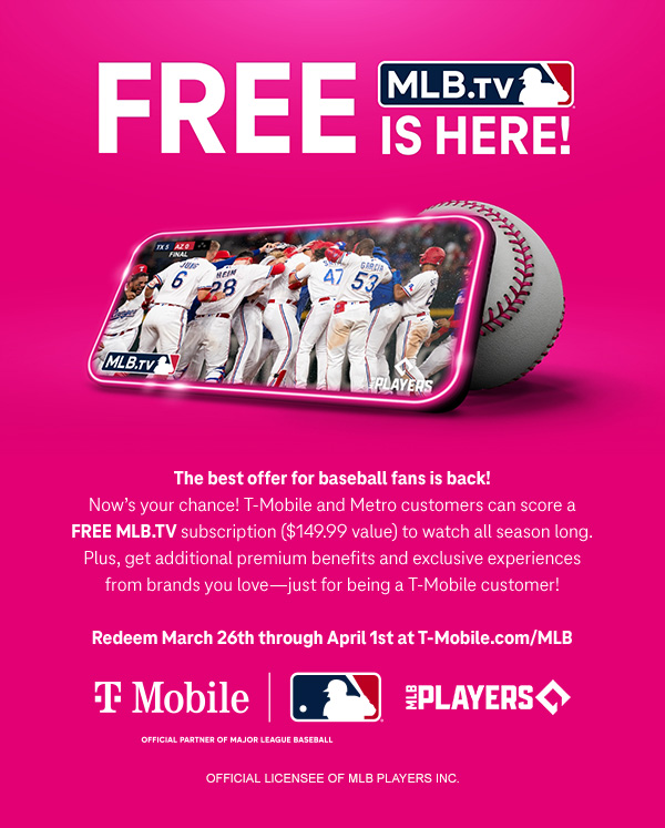 Free MLB.TV is here!