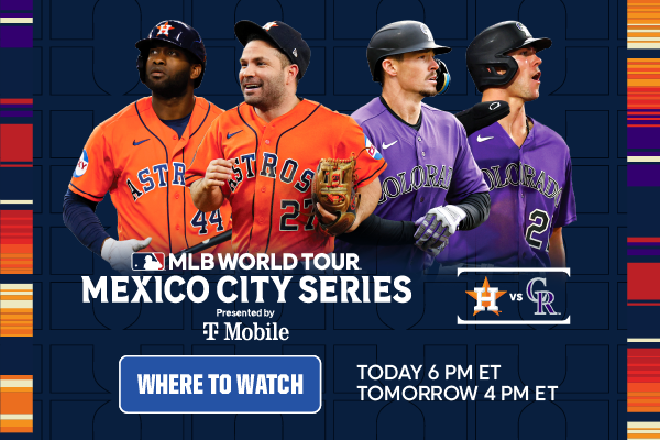 MLB World Tour Mexico City Series.