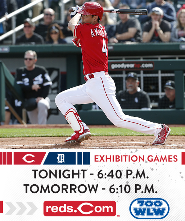 WATCH: Reds vs. Tigers tonight and tomorrow! | Say Hello To Baseball