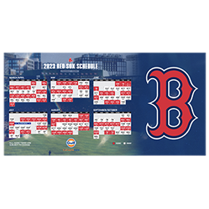 Best of the Boston Red Sox 2023 Promotional Schedule - Fenway Park Giveaways  - Over the Monster